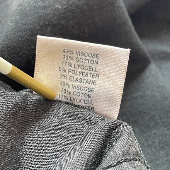 J Brand Natasha Skinny Button-Fly Hi-Rise Jeans in Seriously Black Size 25 - Picture 15 of 16